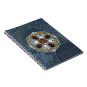 Winter Nouveau-Notebook Notizblock (Rechte Seite)