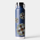Winter Nouveau Trinkflasche (Vorne)