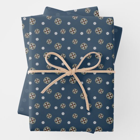Winter Nouveau Wrapping Paper Set Geschenkpapier Set (Beispiel)