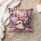 Winter NYC Angel Skaten Kissen (Decke)