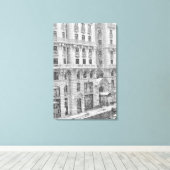 Winter-NYC-Upper-West-Side-Fotografie auf Leinwand (Insitu (Holzboden))