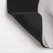 Winter oder die kühle Frau Mousepad (Ecke)