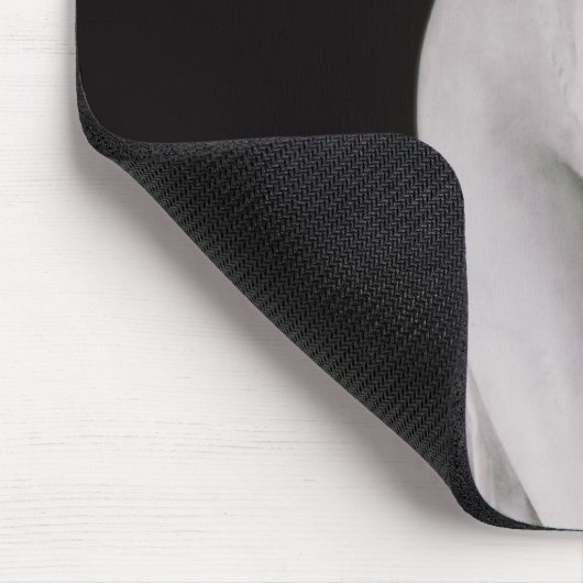 Winter oder die kühle Frau Mousepad (Ecke)