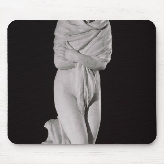 Winter oder die kühle Frau Mousepad (Vorne)