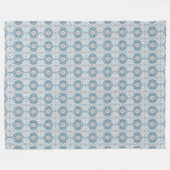 Winter-Ogee-Muster-Flanelldecke Fleecedecke (Vorderseite (Horizontal))