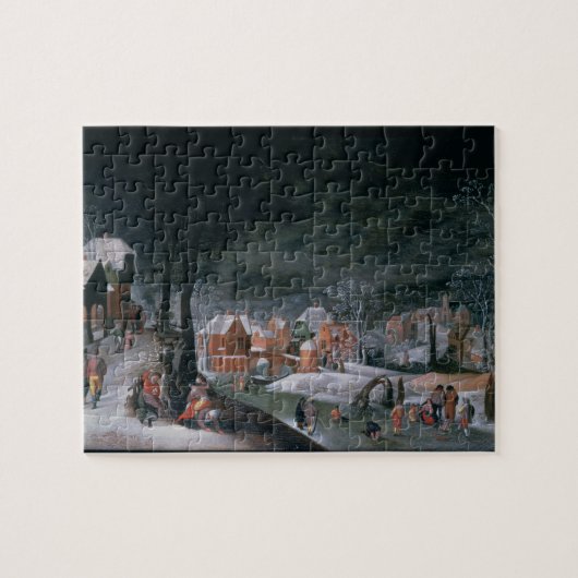 Winter (Öl auf Platte) (sehen Sie auch 166905, Puzzle (Horizontal)