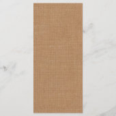 Winter Ombre Menü Menükarte (Rückseite)