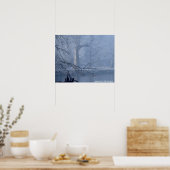 Winter on the Delaware Poster (Küche)