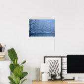Winter on the river poster (Heimbüro)