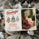 Winter Onederful Hippie Christmas Tree Geburtstag Einladung<br><div class="desc">Winter Onederful Hippie Christmas Tree Einladung zum Geburtstag</div>