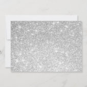 Winter Onederland 1. Geburtstag Einladung Foto (Rückseite)