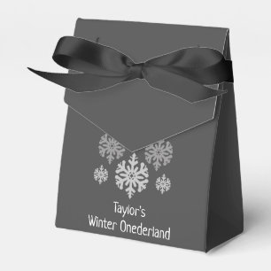 Winter Onederland 1. Geburtstag Geschenkschachtel