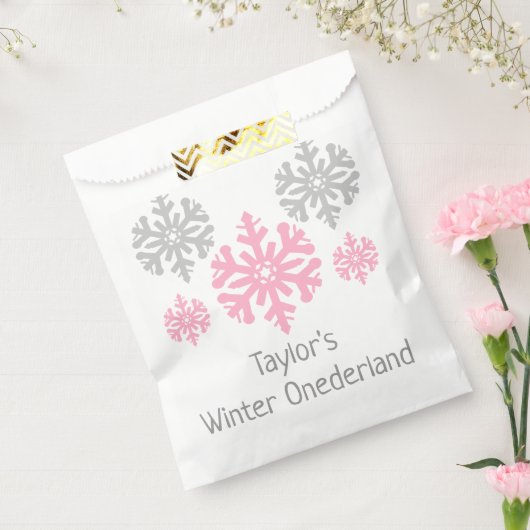 Winter Onederland 1. Geburtstag Geschenktütchen (Versiegelt)