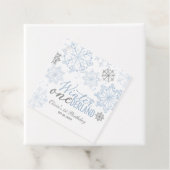 Winter Onederland 1st Birthday  Geschenkanhänger (Beispiel)