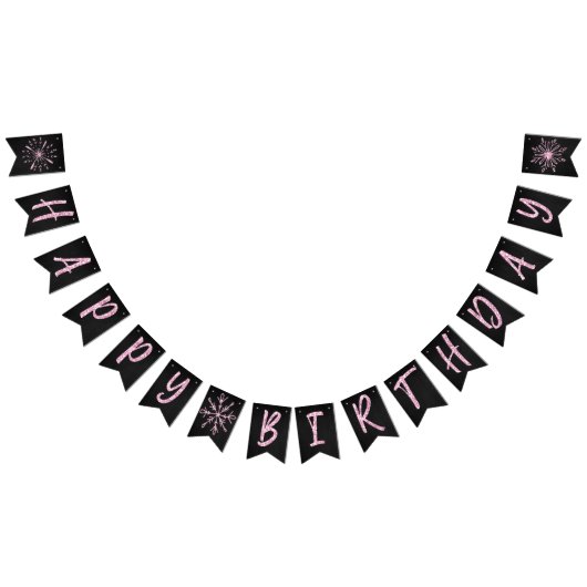 Winter Onederland Bday Banner Snowflakes (Alle)