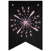 Winter Onederland Bday Banner Snowflakes (Erste Fahne)