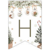 Winter Onederland Birthday Banner (Zweite Fahne)