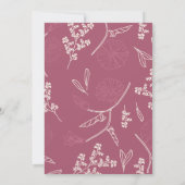 Winter ONEderland Birthday Bash Brauch Einladung (Rückseite)