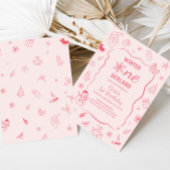 Winter Onederland Birthday Party Einladung