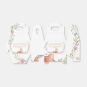 Winter Onederland Birthday Party Fevor Box Geschenkschachtel (Ungefaltet)