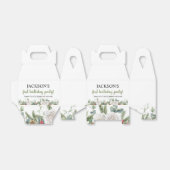 Winter Onederland Birthday Party Fevor Box Geschenkschachtel (Ungefaltet)