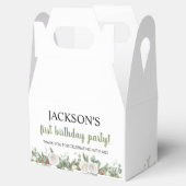 Winter Onederland Birthday Party Fevor Box Geschenkschachtel (Geöffnet)