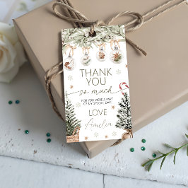 Winter Onederland Dankeschön-Anhänger Geschenkanhänger