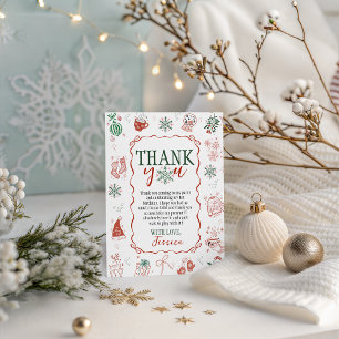 Winter ONEderland Dankeskarten Einladung
