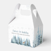 Winter Onederland Dee Birthday Party Fevor Box Geschenkschachtel (Rückseite)