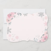 Winter ONEderland Einladung (Rückseite)