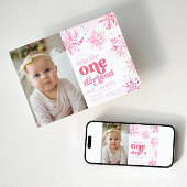 Winter Onederland Einladung zum Geburtstag