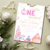 Winter Onederland Einladung zum Geburtstag, Weihna