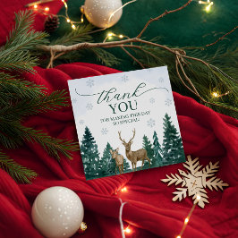 Winter ONEderland Favor Tag Geschenkanhänger