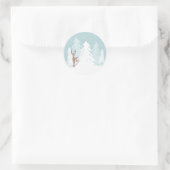 Winter Onederland First Birthday Sticker Deer (Tasche)