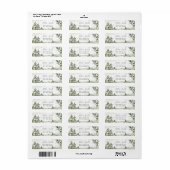 Winter Onederland Forest First Geburtstagsadresse (Vorne)