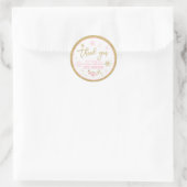 Winter ONEderland Gastgeschenk Tag Sticker Siegel (Tasche)