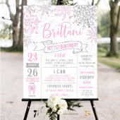 Winter Onederland Geburtstag Banner