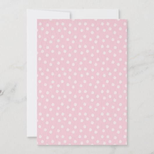 Winter ONEderland Geburtstag Einladung Snowman Ros (Rückseite)