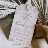 Winter Onederland Geburtstag Geschenkanhänger