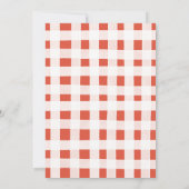 Winter ONEderland Geburtstagsparty Einladung (Rückseite)