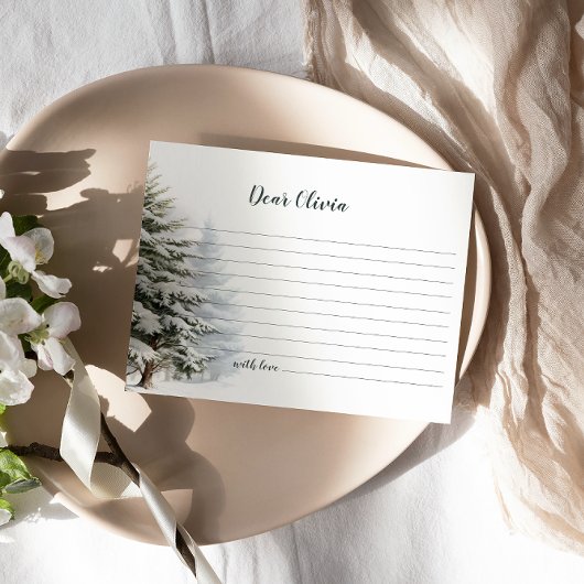 Winter Onederland Geburtstagszeit Kapselnotiz Einladung