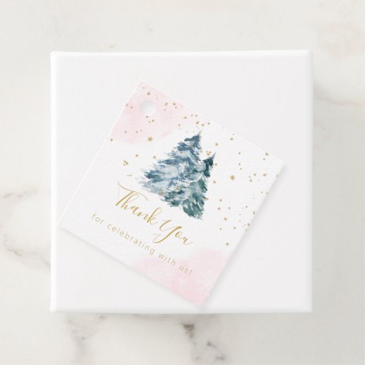 Winter Onederland Geschenkanhänger (Beispiel)