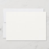 Winter Onederland Gingerbrot Weihnachten Geburtsta Einladung (Rückseite)