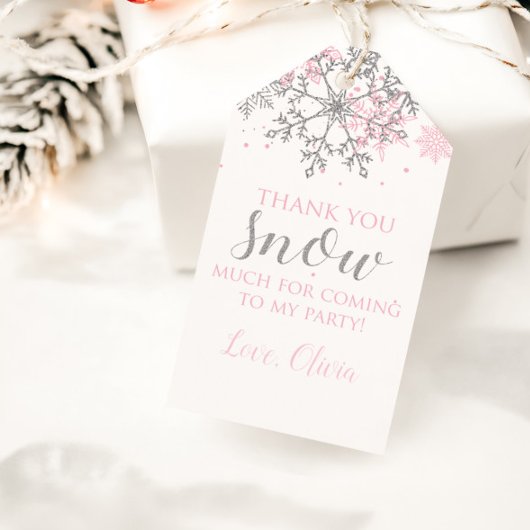 Winter Onederland-Gunst Geschenkanhänger