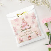 Winter ONEderland Mädchen 1. Geburtstag Rosa Schne Geschenktütchen (Versiegelt)