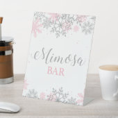 Winter Onederland Mimosa Bar Sockelschild (In SItu)
