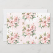 Winter Onederland Nutcracker Foto 1. Geburtstag Einladung (Rückseite)