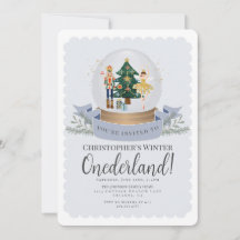 Winter Onederland Nutcracker zum ersten Geburtstag