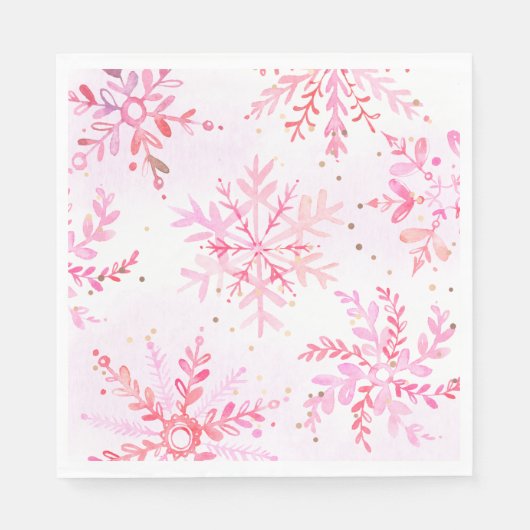 Winter Onederland Paper Party Napkins Serviette (Vorderseite)