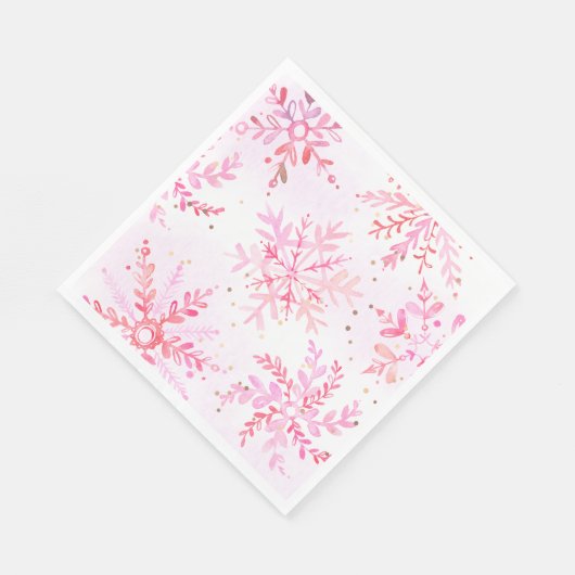 Winter Onederland Paper Party Napkins Serviette (Ecke)